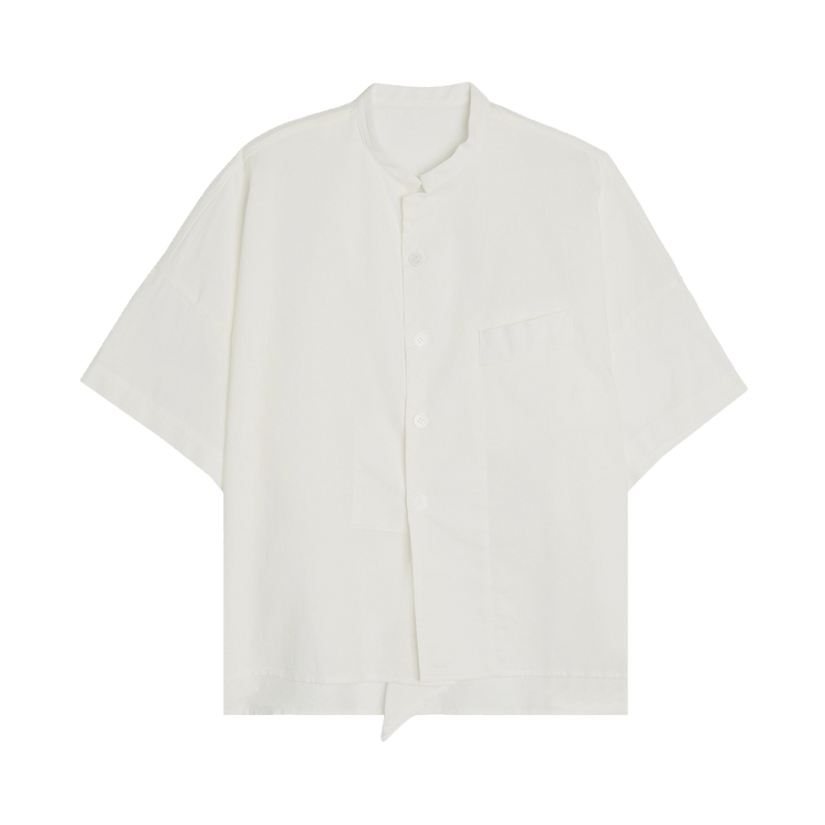 Y's N-Half Sleeve Box Shirt II 'White'