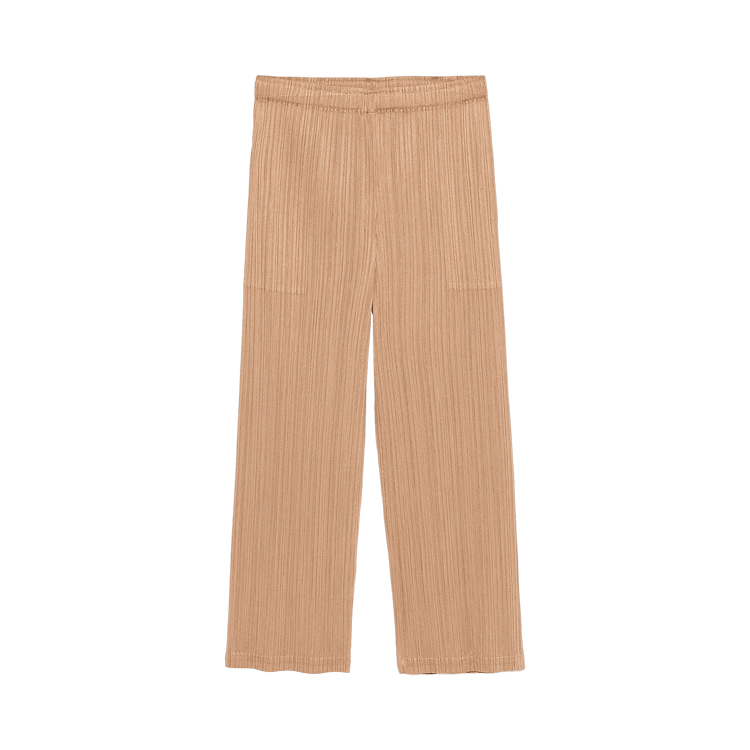 Pleats Please Issey Miyake MC December Pants "Sand Beige"