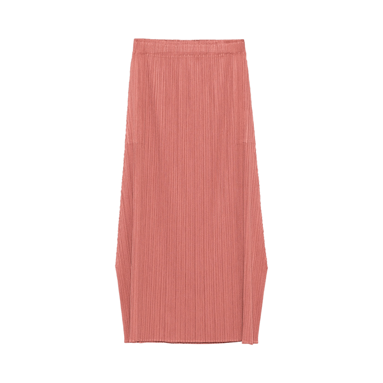 Pleats Please Issey Miyake MC December Skirt "Copper Brown"