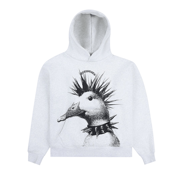 Pleasures Punk Duck Hoodie "Heather Grey"