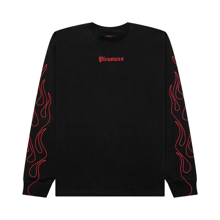Pleasures Fiery Heavyweight Long-Sleeve "Black"