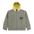 Pleasures Wolf Hooded Overshirt "Grey"