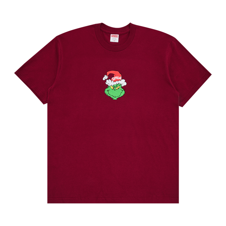 Supreme Grinch Tee "Cardinal"