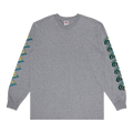 Supreme Strawberries Long-Sleeve Tee "Heather Grey"