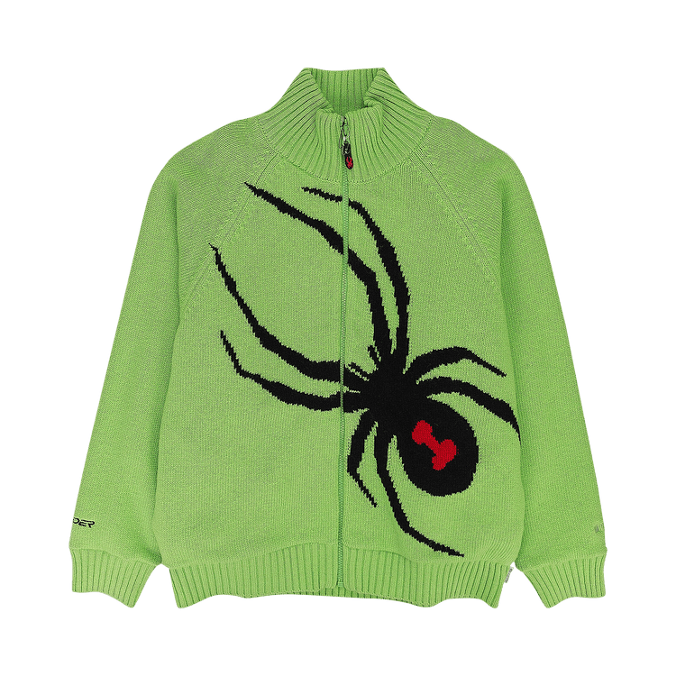Supreme x Spyder WINDSTOPPER Zip Up Sweater "Green"
