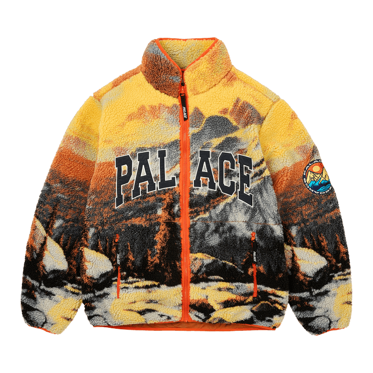 Palace Appalachian Funnel Fleece Palaska "Orange"