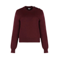 Bottega Veneta Knot Sweater "Dark Garnet"