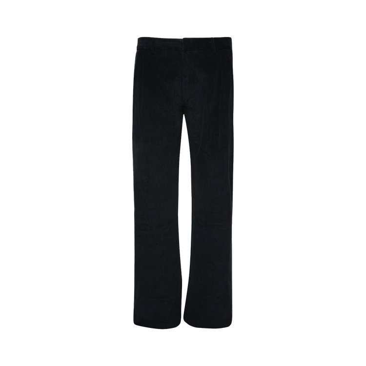 Enfants Riches Déprimés Corduroy Straight Leg Trousers "Faded Black"