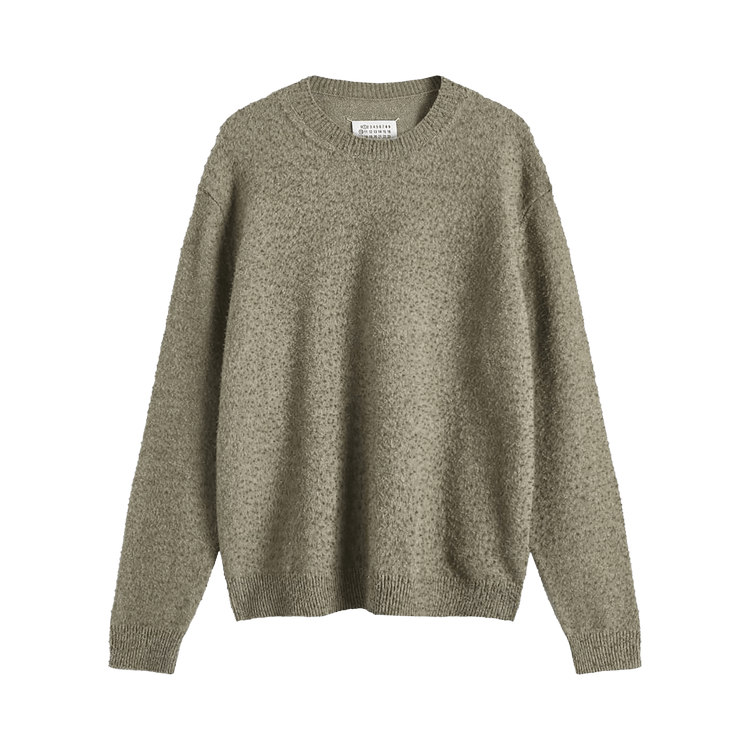 Maison Margiela Crewneck Sweater "Sage Green"