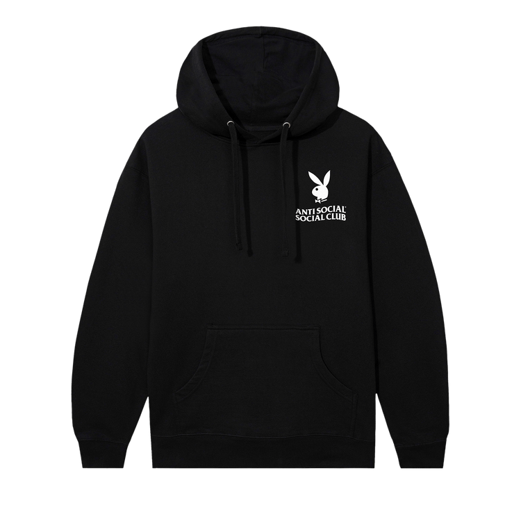 Anti Social Social Club x Playboy Read It Hoodie "Black"