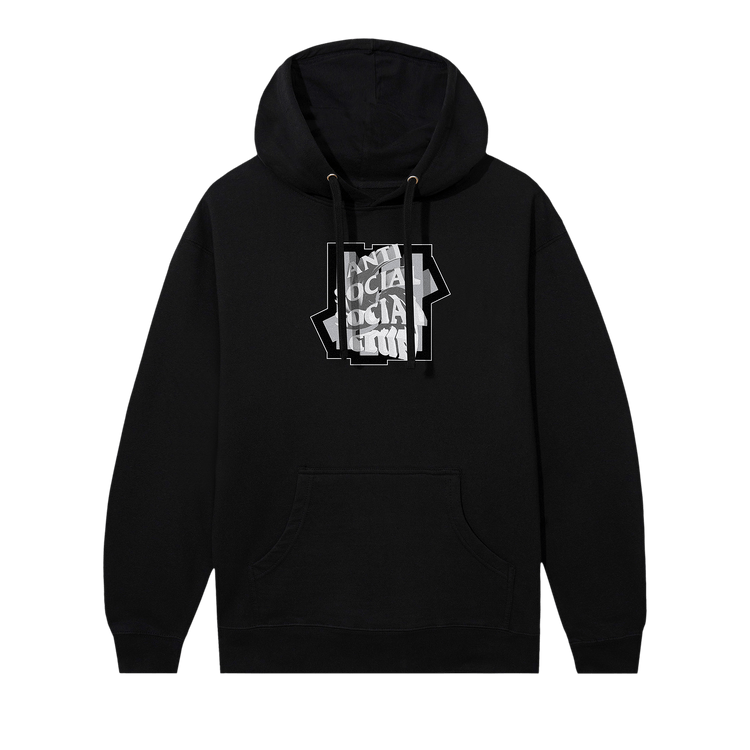 Anti Social Social Club x Undefeated Play Social Hoodie "Black"