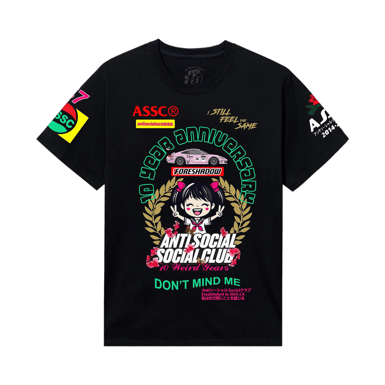 Anti Social Social Club Weird Years Tee "Black"