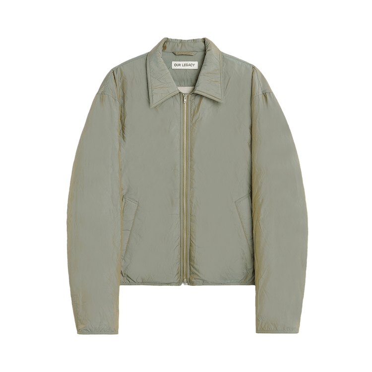 Our Legacy Crinkled Slight Jacket "Olive"