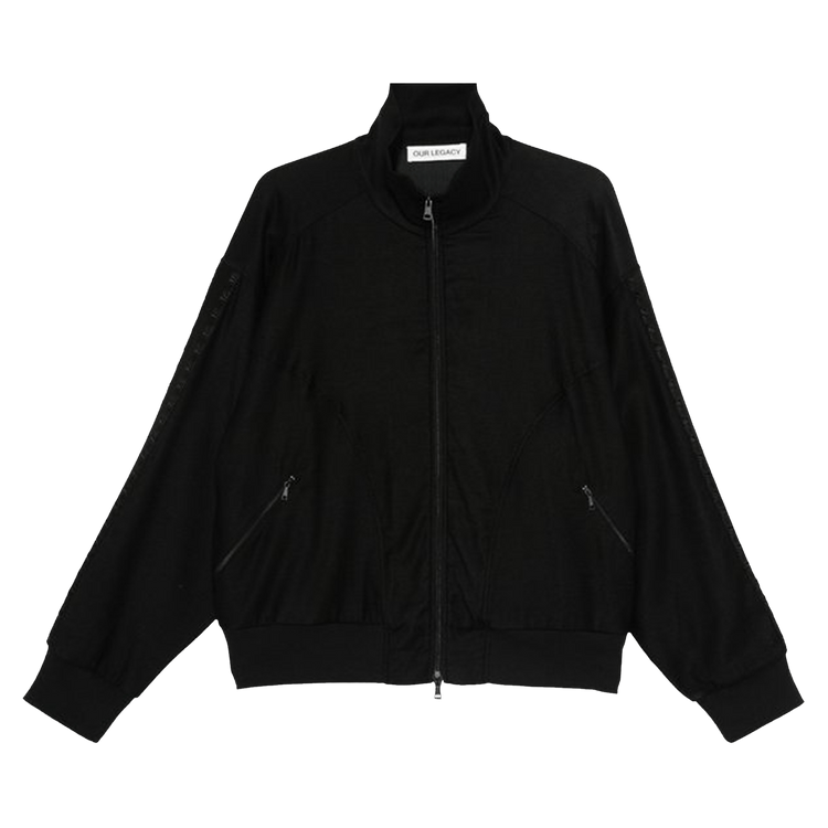 Our Legacy Canvas Track Jacket "Black"