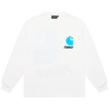 Palace x Carhartt WIP Logo Long-Sleeve "White"