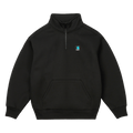 Palace x Carhartt WIP Carlux 1/2 Zip Sweatshirt "Black"