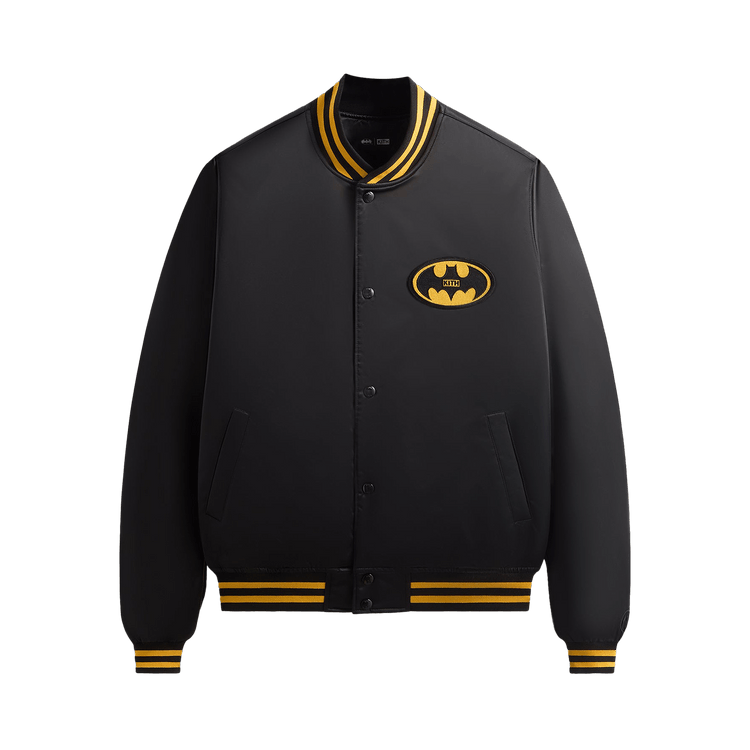 Kith x Batman Satin Bomber Jacket "Black"
