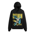 Kith x Batman Classic Vintage Nelson Hoodie "Black"