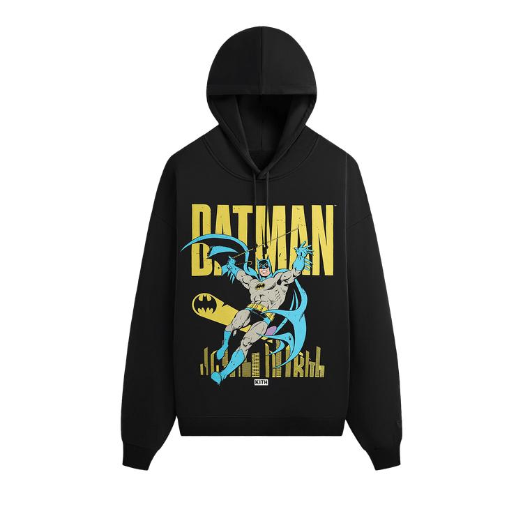 Kith x Batman Classic Vintage Nelson Hoodie "Black"