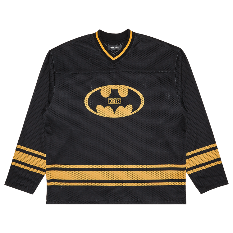 Kith x Batman Long-Sleeve Malik Jersey "Black"