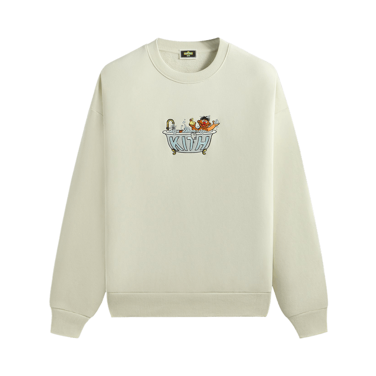 Kith x Sesame Street Ernie Nelson Crewneck "Chalk"