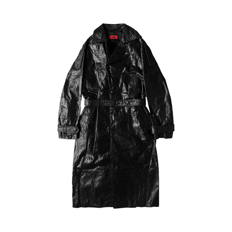 424 Trench Coat "Black"