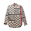 424 American Flag Print Tunic "Multicolor"