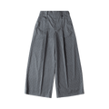 Simone Rocha Pleated Wide Leg Trouser "Grey"