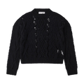 Our Legacy Cable Sonar Roundneck "Black"