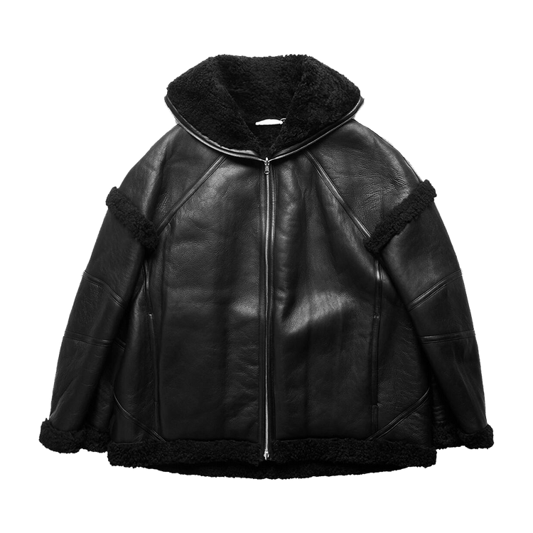Helmut Lang Apex Teddy Jacket "Black"