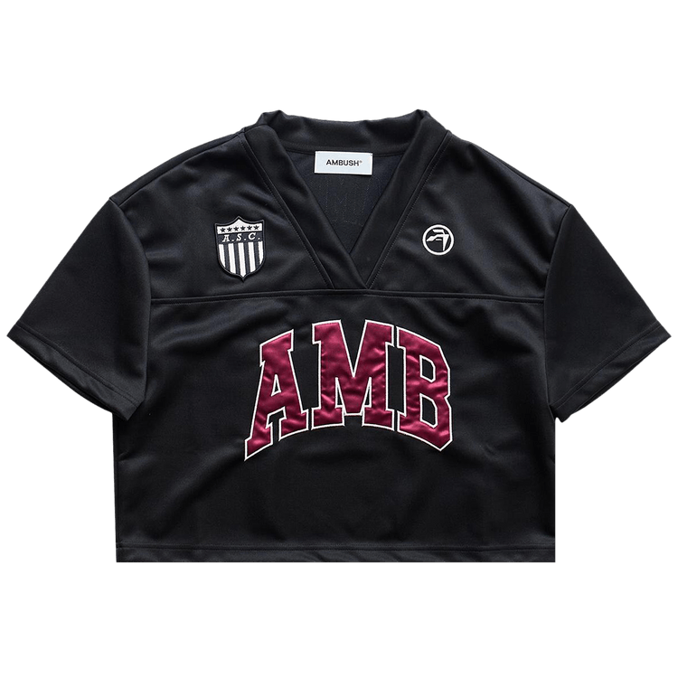 Ambush 34 Crop T-Shirt "Black"