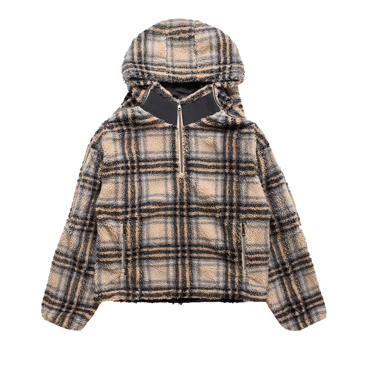 Y/Project Fleece Pullover Hoodie "Beige/Black"