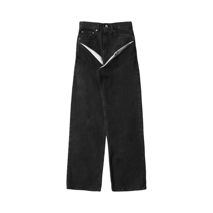 Y/Project Cut Out Jeans "Black"