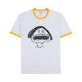 Pleasures Mouthful Ringer T-Shirt "Natural"