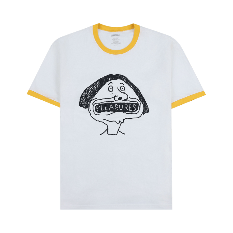 Pleasures Mouthful Ringer T-Shirt "Natural"