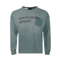 Enfants Riches Déprimés Classic Logo Long-Sleeve T-Shirt "Stained Blue"