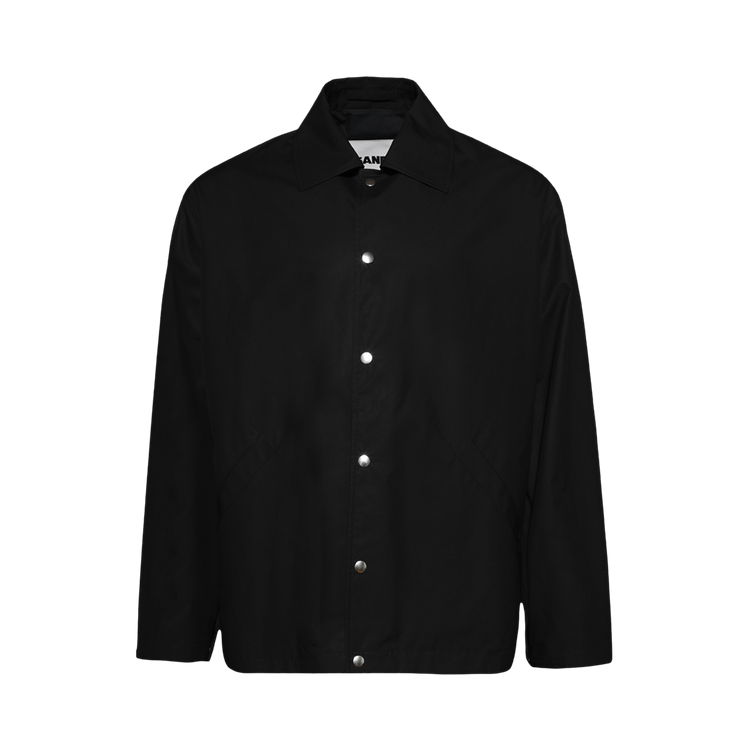Jil Sander Logo Overshirt "Black"