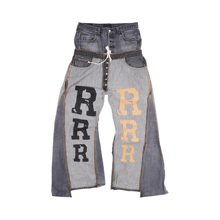 RIVINGTON roi Rebis He Rose 3 Denim "Black"