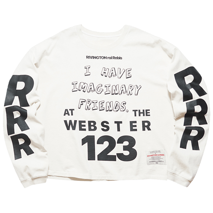 RIVINGTON roi Rebis Philemon CVA Long-Sleeve Tee "Max White"
