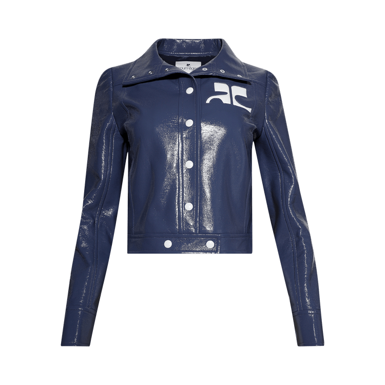 Courrèges Vinyl Reedition Jacket "Dusk Blue"