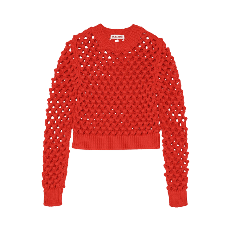 Jil Sander Cropped Sweater "Barn"