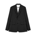Jil Sander Wool Twill Suit "Black"