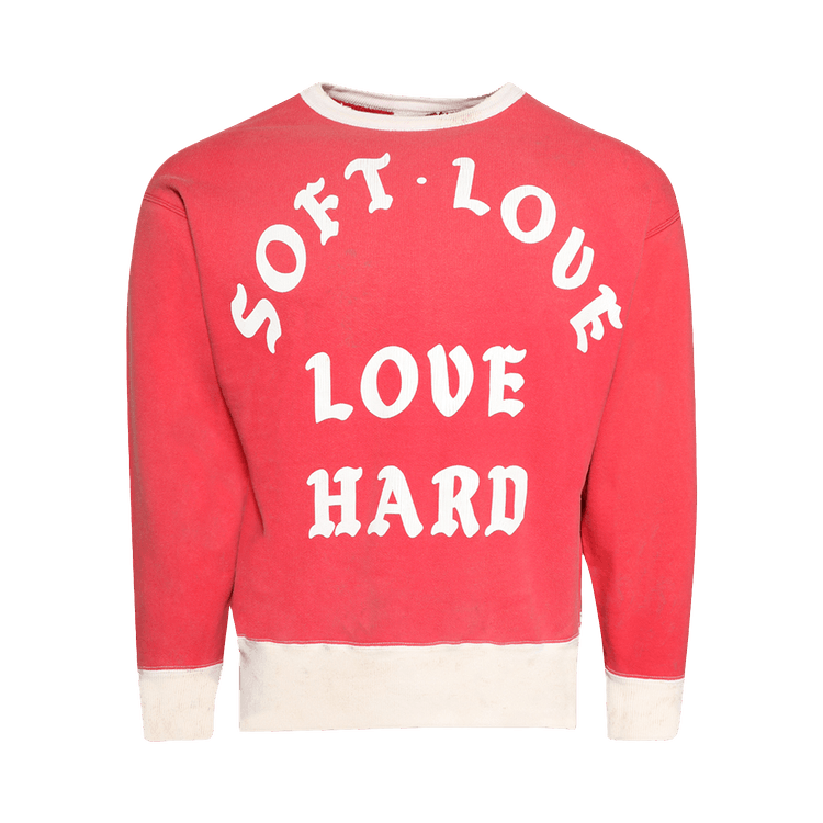 SAINT Mxxxxxx Soft Love Sweatshirt "Red"