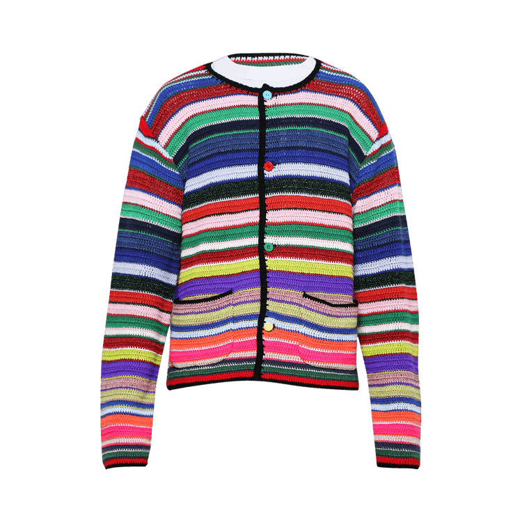 SAINT Mxxxxxx x Lastman Knit Cardigan "Multicolor"