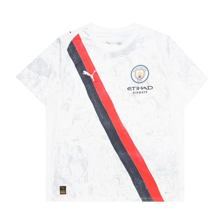 Puma x KidSuper MCFC Jersey Replica (Man City) "Puma White/Puma Black"