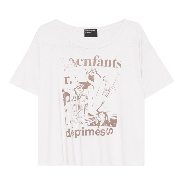 Enfants Riches Déprimés Gnaw T-Shirt "Faded Ivory"