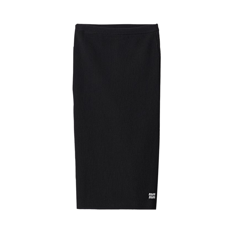 Miu Miu Viscose Skirt "Black"