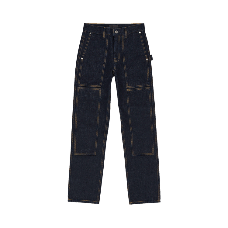 Helmut Lang Carpenter Wide Leg Pants "Blue"