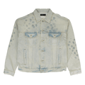 PURPLE BRAND Embossed Denim Jackets "Indigo"