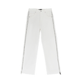 PURPLE BRAND Full Side Zip Skinny Jeans "White"